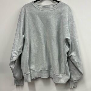 Vintage champion premium reverse weave gray sweatshirt XL